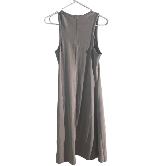 Lunya Restore Fitted Lounge Dress NWOT Size M Gray - Picture 5 of 11